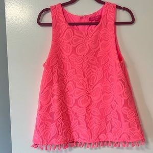 EUC Lilly Pulitzer Tassel Tank